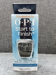 💥New Formula🔝Opi Start to Finish 3in1 Treatment with Vitamin A+E Made in USA 🇺🇸 โอพีไอ ของแท้ นำเข้า