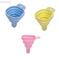 Mini TPR Foldable Collapsible Funnel Soy Sauce Drink Hopper Kitchen Cooking Tools burang