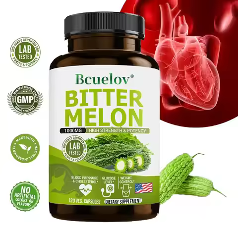 Bitter Melon Extract Supplements May Support Blood Pressure, Blood Sugar Balance, Immune System Heal
