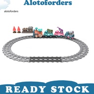 1 Set Railway Tracks Toy Magnet Adsorption Cartoon Train Head Engineering Vehicle DIY Assembly Interactive Toy with Light Music Electric Construction Truck Railway Toys Children Gi