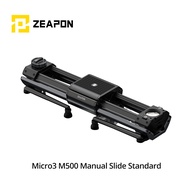 Zeapon ไมโคร3 E500 M700 E1000 E700 M1000กล้อง DSLR แบบสไลเดอร์ติดมอเตอร์กล้องวิดีโอระยะทางคู่แบบพกพา