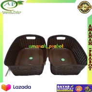 KERANJANG BUMBU BOX SERBAGUNA KERANJANG MAKEUP KERANJANG SERBAGUNA