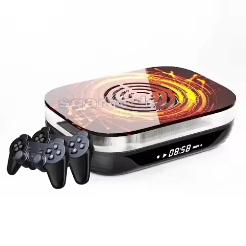 J KINHANK Super console X4 Plus Retro Game Console HD Video Game Player Built in 64GB 50000+ Games T