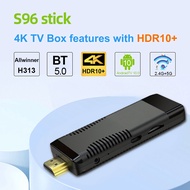 Smart TV Stick S 96 Rockchip H313 Chip Android 10 2.4G/5GWIFI 8GB+128GB Netflix/YouTube Mini TV Box
