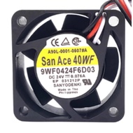 9WF0424F6D03 A90L-0001-0507 A 4020 Fan with Three-Pin Fenaco Plug