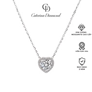 Dây chuyền kim cương Moissanite 0.8 Carat Caterina Diamond Shimmering Heart DN029WH