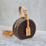 LV Petite Boite Chapeau 中號 單隔層硬圓餅包 手袋 棕色