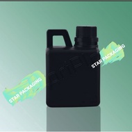 HITAM Solid Black 500ml Jerry Can Seal Cap 500ml Jerry Can Thick Seal