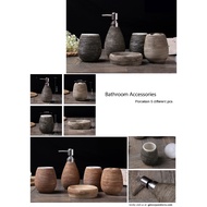 Home Ideas Elite Bathroom Accessories Porcelain 5 Different PCS ( G12)