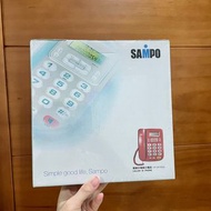 聲寶Sampo來電顯示有線電話機 HT-W1002L~紅