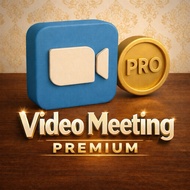 Video Meeting Premium Unlimited zoom | 100P 300P 500P 1000P | Akaun Meeting Pro