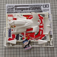 Tamiya body sticker set vanguard sonic premium original loose part 19435
