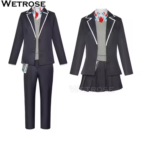 【Wetrose】In Stock NIJISANJI Vtuber Kenmochi Toya JK Uniform Cosplay Costume