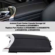 Armrest Front Center Console Storage Lid For Benz C300 C400 C63 AMG GLC43 15-20
