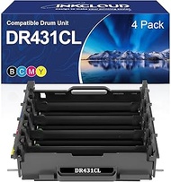 INKCLOUD DR431CL DR-431CL Drum Unit High Yield Replacement for Brother HL-L8260CDN HL-L8260CDW HL-L8