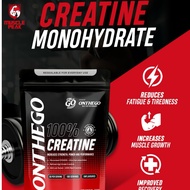 [HALAL] ONTHEGO 100% CREATINE MONOHYDRATE-ULTRA MICRONIZED UNFLAVOURED | ONTHEGO CREATINE