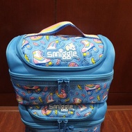 Smiggle BRIGHT DOUBLE DECKER LUNCH BOX LUNCH BAG