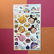 [ A4 Size ] Disney Tsum Tsum Puffy Stickers