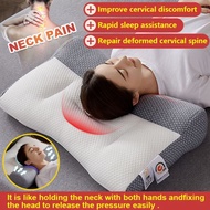 Orthopedic Neck Pillow with Contour Support Side Sleeper Pillow Microfiber Made in Japan Memory Foam