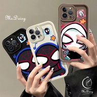 Q Version Spiderman Couple Phone Casing For Xiaomi Redmi 9A 9C 9i 9T 10A 10C 10X 11A 12 12C 13C 14C 