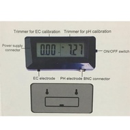2 in 1 Water Monitor Portable Digital PH Meter 0.00-14.00 PH Tester with EC Conductivity Monito Mete