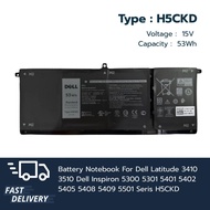 Battery H5CKD Dell Latitude 3410 3510 Inspiron 5300 5301 5401 5402 5405 5408 5409 5501 Original Grad