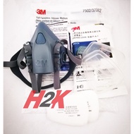 Dual Respirator Mask 7502 3m