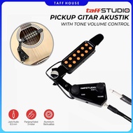TaffSTUDIO Acoustic Guitar Pickup With Tone Volume Control - P-011
