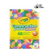 Crayola Construction Paper Shapes 48ct