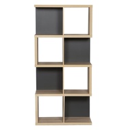 déTrend 8 Cube Display Cabinet Shelf Bookcase Book Rack Open Shelf Book Room for Home Office 9160