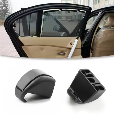 For BMW 5 Series E60 02-10 E61 04-10 E39 95-02 51168193949 Rear Shade Curtain Sun Blind Hook Sunshad