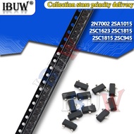 3000PCS 2N7002 2SA1015 2SC1623 2SC1815 2SC945 A1015 C1623 C1815 C945 SOT23 Integrated Circuit