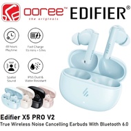Edifier X5 Pro V2 Earbuds  48dB Active Noise Cancelling / 48H Long Battery / Spatial Audio & Bass Bo