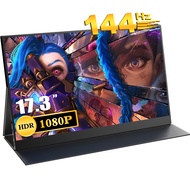 UPERFECT [Local delivery] 17.3 144HZ Portable Monitor  Type C 1920*1080 Portable Computer Display 30