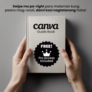 Printed Book of Canva Pro Tutorial with Freebies Inside