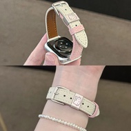 Suitable for Huawei fit4/5pro Lychee Pattern Color Matching KT Cat Strap Xiaomi 8/9/10 New Style Glo