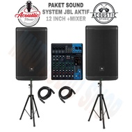 paket sound system JBL EON 712 AKTIF 12 INCH +MIXER YAMAHA MG 10 XU