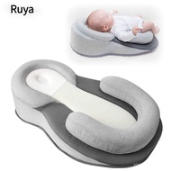 Portable Baby Bed Stereotype Infant Crib Folding Travel Cot Anti-mud Sleep Positioning Pillow Wedge Anti-reflux Cushion 7LSG