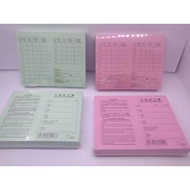 Workman's Book Half Month 1-15 Days DAYS-Half Month 16-31 Days DAYS (UNI S1151-UNI S1631)