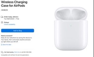 Wireless Charging Case for AirPods 只得無線充電盒， 沒有包含耳機