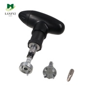 ALANFY Golf Spike Wrench Tool 1 Set Practical Golf Spike Ratchet Remover Tool Golf Accessories Wrenc