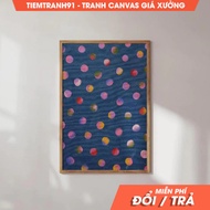 Wall Painting, Dots Painting, Colorful, Abstract, Acrylic, Printable Art, Geometric Art Print, comes