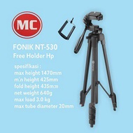 E-Fonik FT530 Tripod/NT530 free holder hp and bag