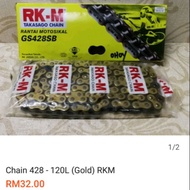 Sprockets + Chain 428 RXZ (RKM)