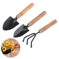 Mini Garden Tool Set 3 Pcs Handheld Shovel/Rake/Spade Garden Hand Spade Tools Digging Shovel Tools 迷