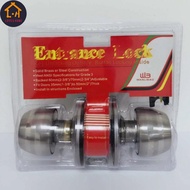 LOVE&amp;HOME Cylindrical Door Knob Entrance Lockset with Keys