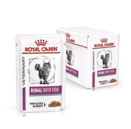 (สินค้าพร้อมส่ง) renal with fish pouch  //Royal canin cat // renal pouch // อาหารเปียก สำหรับ แมว โร