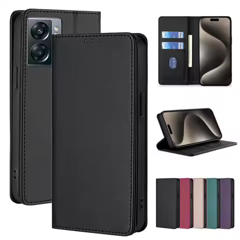 PU Leather Wallet Phone Case for OnePlus Nord 2T 3 N10 N20 N30 N100 N200 N300 SE CE 2 3 4 Lite 5G Fl