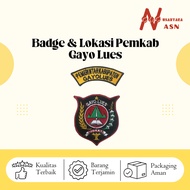 Gayo Lues Regency Government Location Badge Attribute