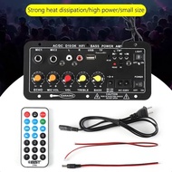 Bluetooth Audio Amplifier with AC 220V, 12V & 24V Support – Multi-Power Karaoke Amplifier